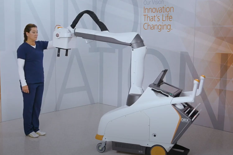 Sistema móvil de rayos X DRX-Revolution Nano